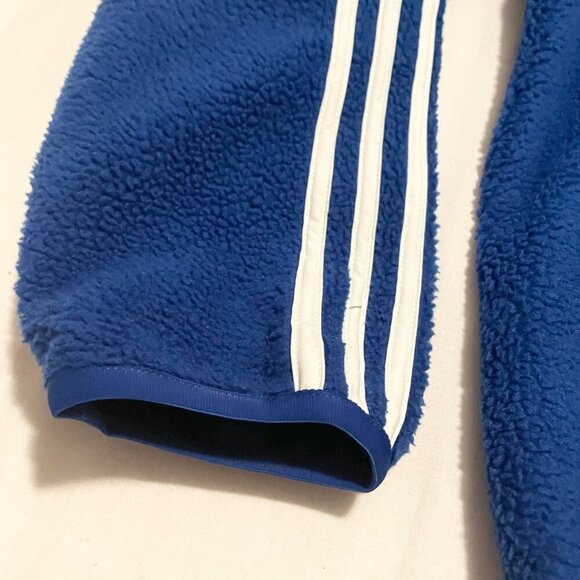 Adidas Juventus Lifestyler Fleece Jacket Mens Small Full Zip Long Sleeve - Picture 16 of 16